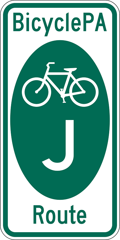 PA Bike Route J