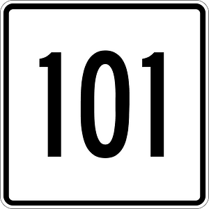 MA Route 101 square