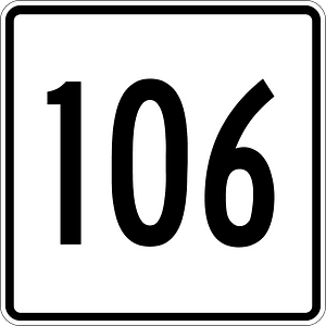 MA Route 106 square