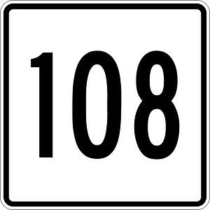 MA Route 108 square