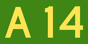 Australian Alphanumeric State Route A14