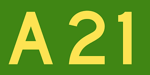 Australian Alphanumeric State Route A21