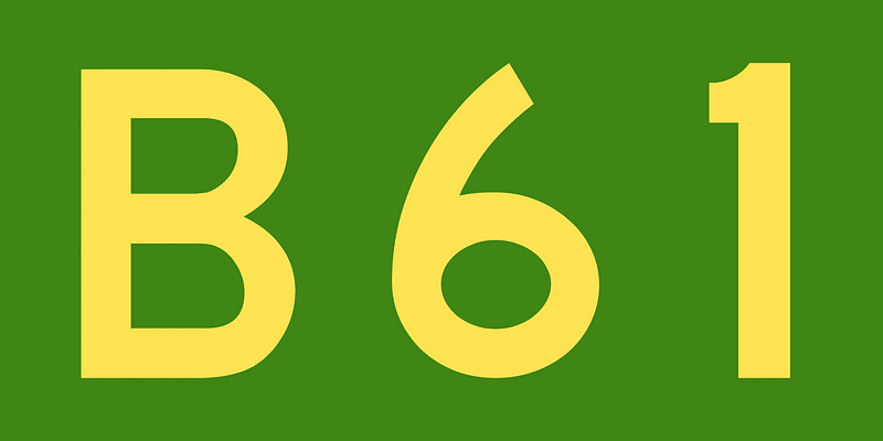 Australian Alphanumeric State Route B61