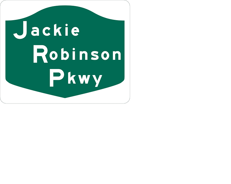 Jackie Robinson Pkwy Shield