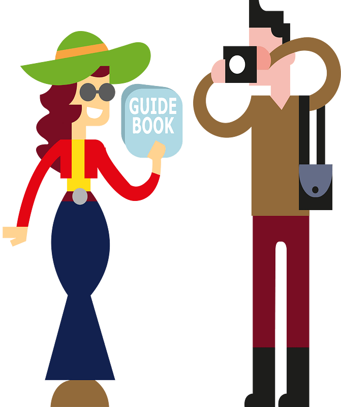 Two Tourists - Version 2