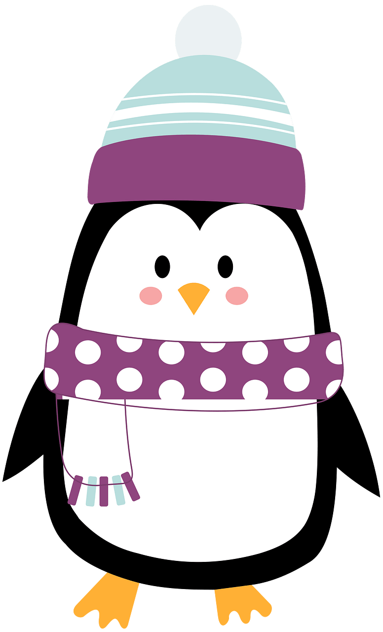 Penguin With Scarf