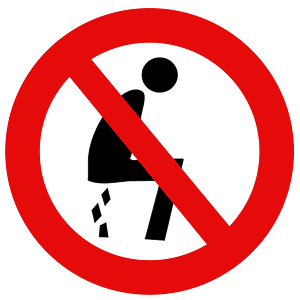 No Outside Pooping