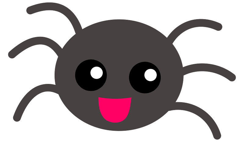 Cute Spider Illustration