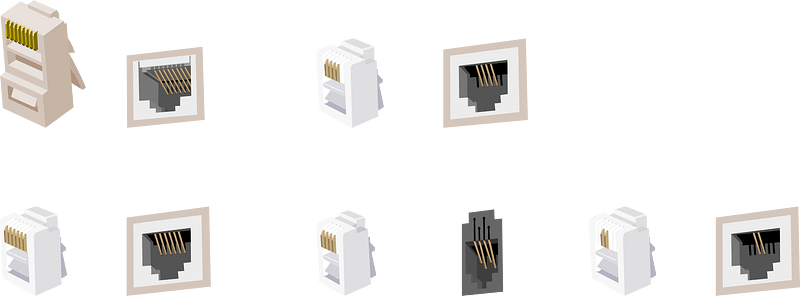 Modular connectors by Rones