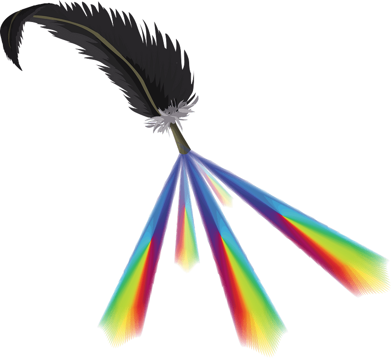 Feather Rainbow Blast
