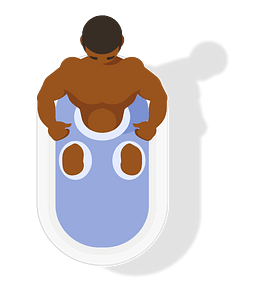 Bathtub Top View