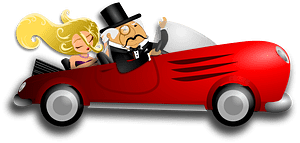 Rich Lady with a Driver