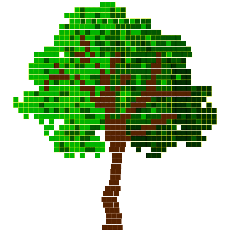 Tree Pixel Art