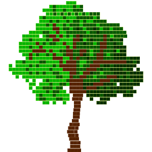 Tree Pixel Art