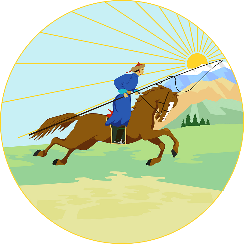Mongolian Horseback Rider