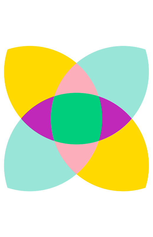 Geometric Flower Shape
