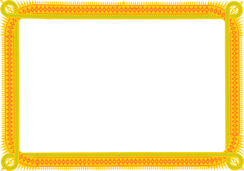 Simple Spike Frame - Colour Remix
