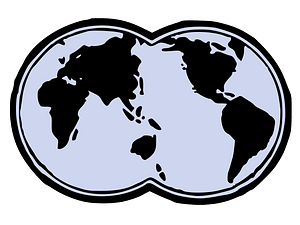 Two Globe Earth
