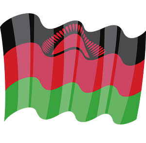 Malawi Waving Flag