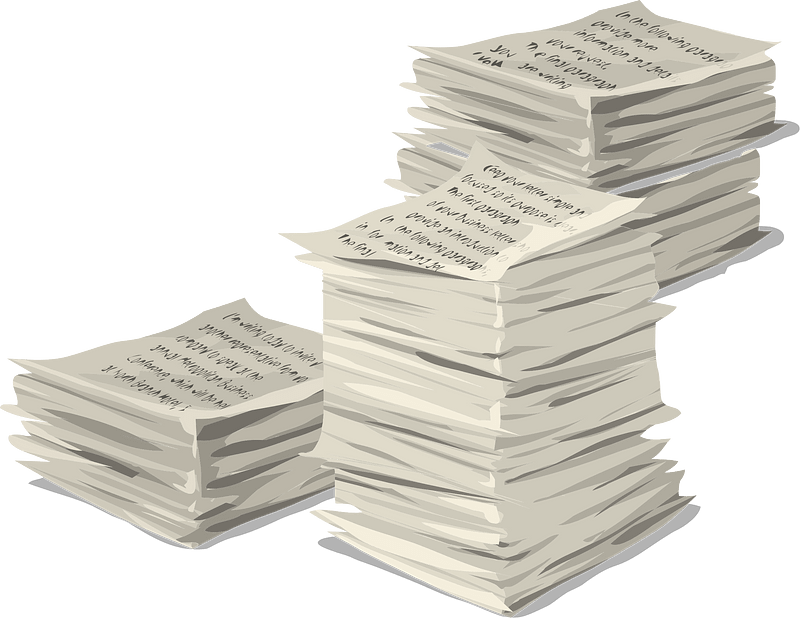 Paperwork with Text - Remix