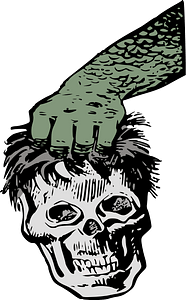 Skull and Hand - Colour Remix