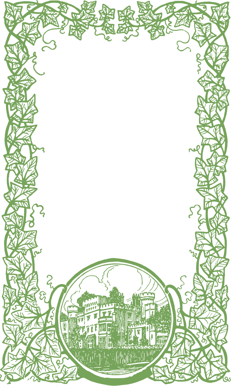Green Castle Vines Frame