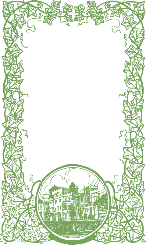 Green Castle Vines Frame