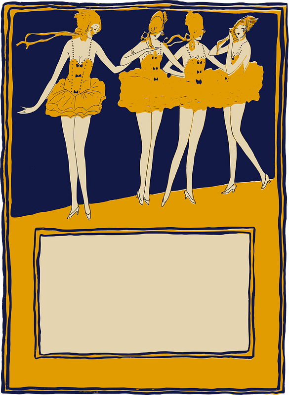 Go-go Girls Yellow Frame