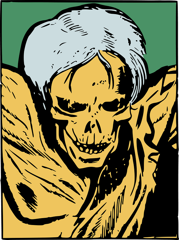 Skeleton man