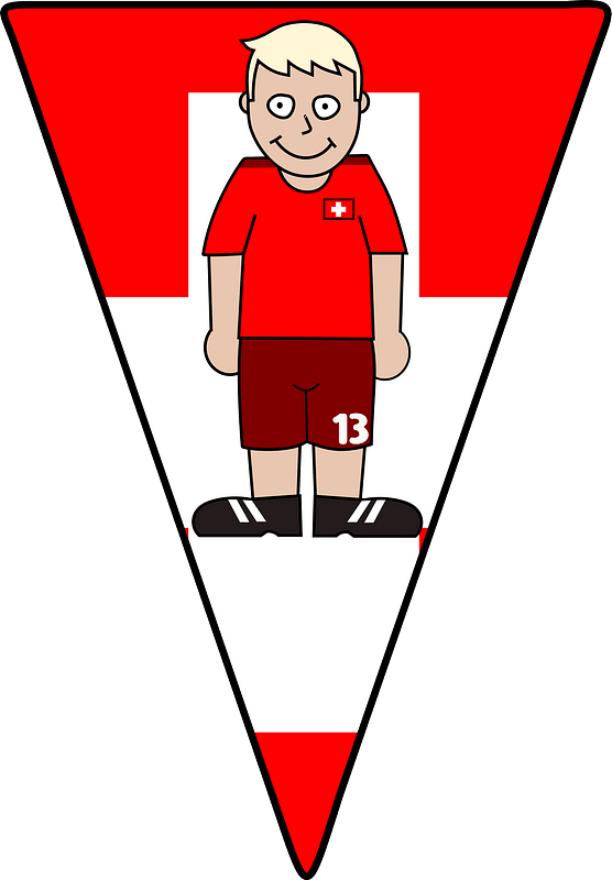 Soccerplayer Switzerland 2021