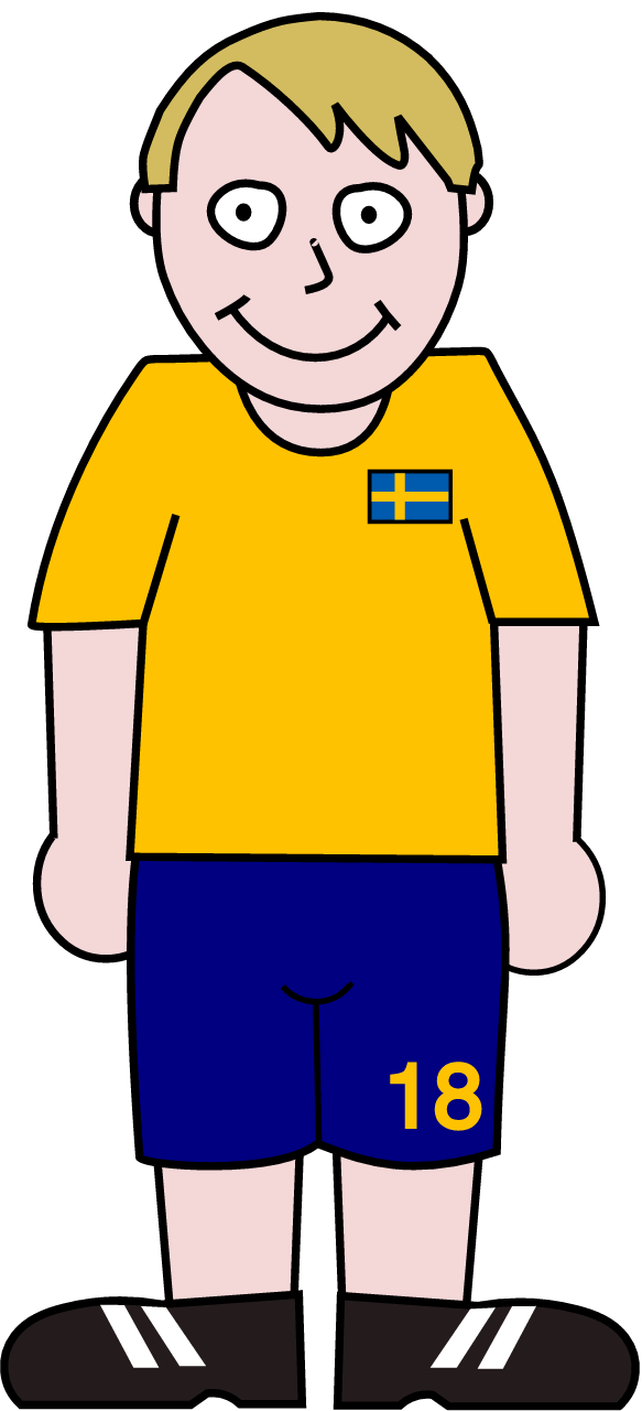 Soccer player Sweden 2021