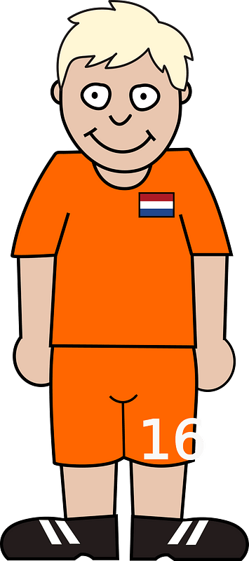 Soccerplayer Netherlands 2021