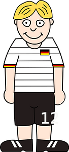 Soccerplayer Germany 2021