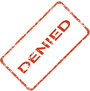 Denied Business Stamp