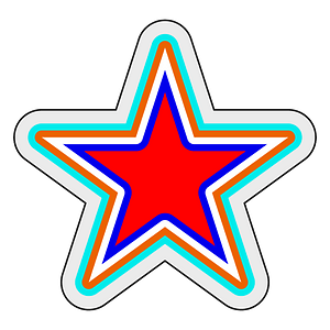 Star-Shaped Cookie