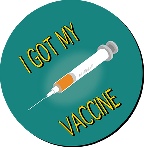 I Got My Vaccine Sticker