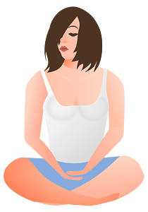 Lady in Meditation