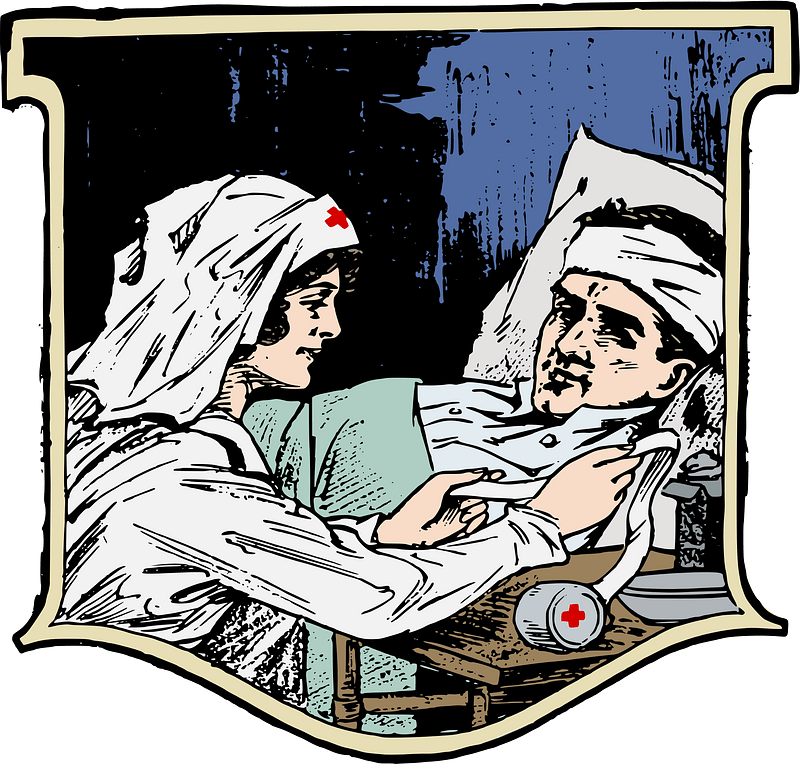 Nurse Bandages Man - Colour Remix