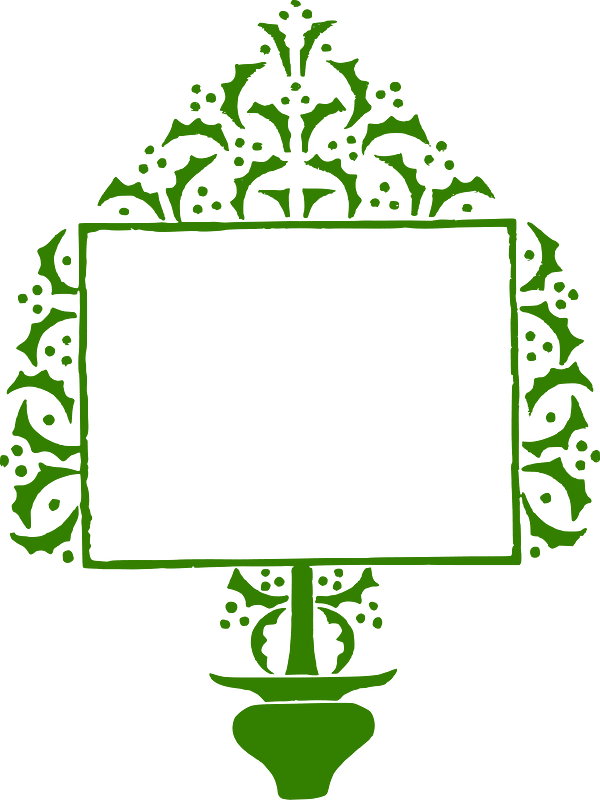 Tree Frame - Green