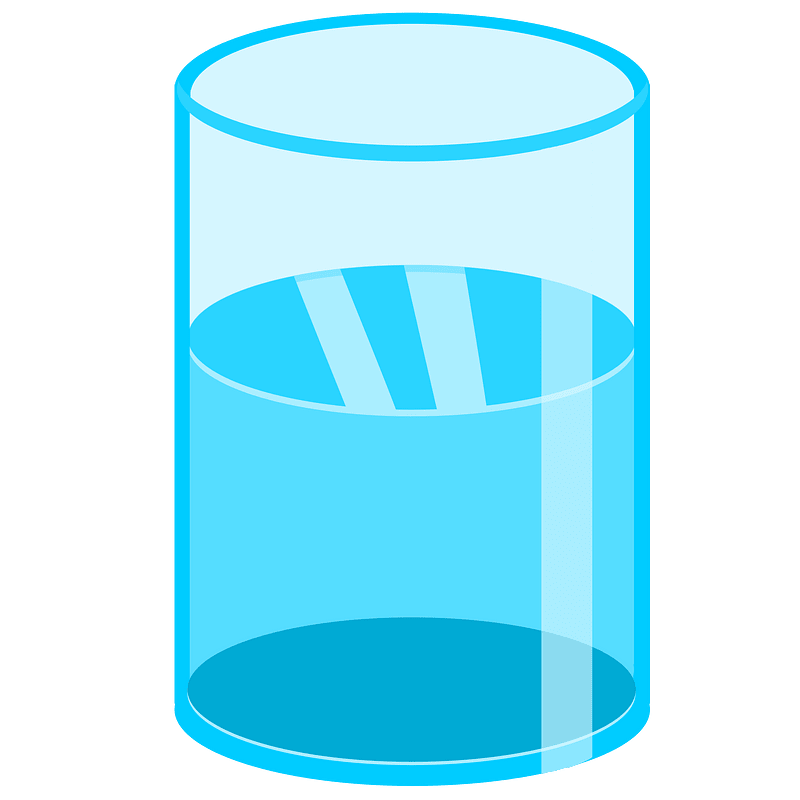 Glass of water (half)