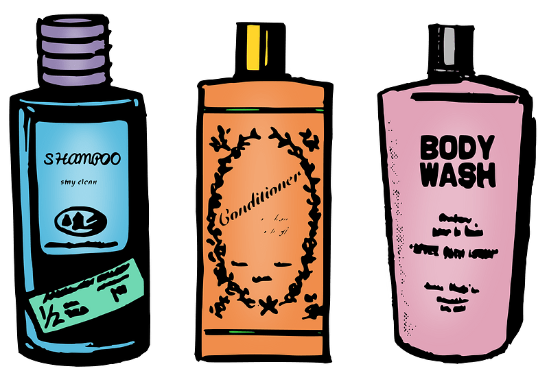 Shampoo Conditioner and Body Wash