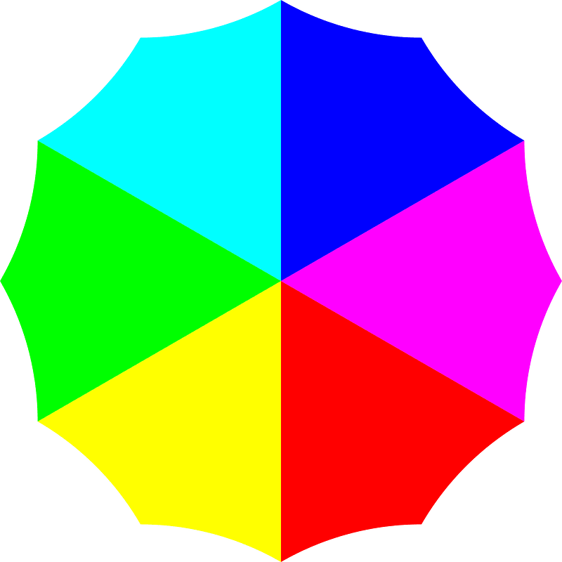 Rainbow Umbrella