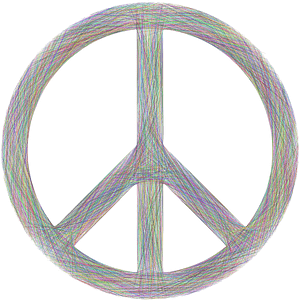 Peace Sign Lines