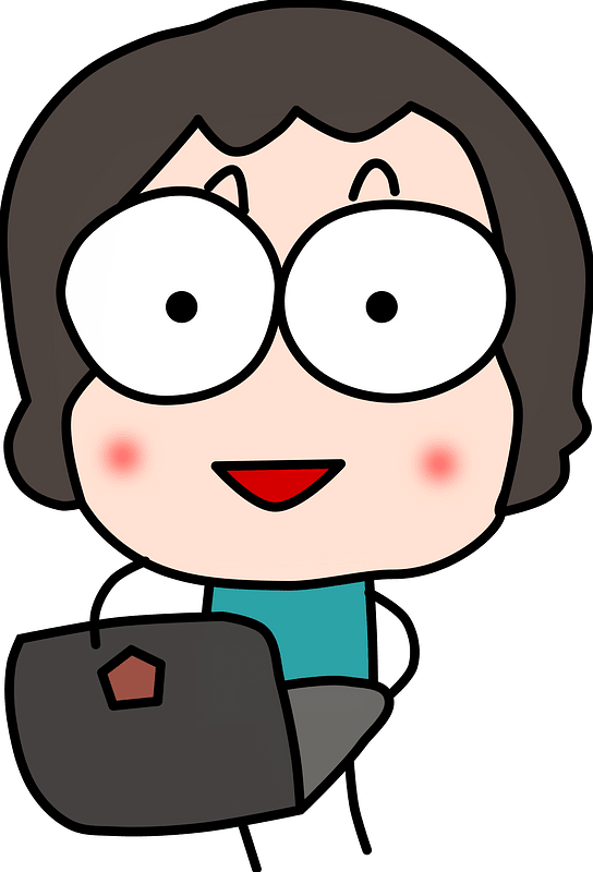 a person with a laptop