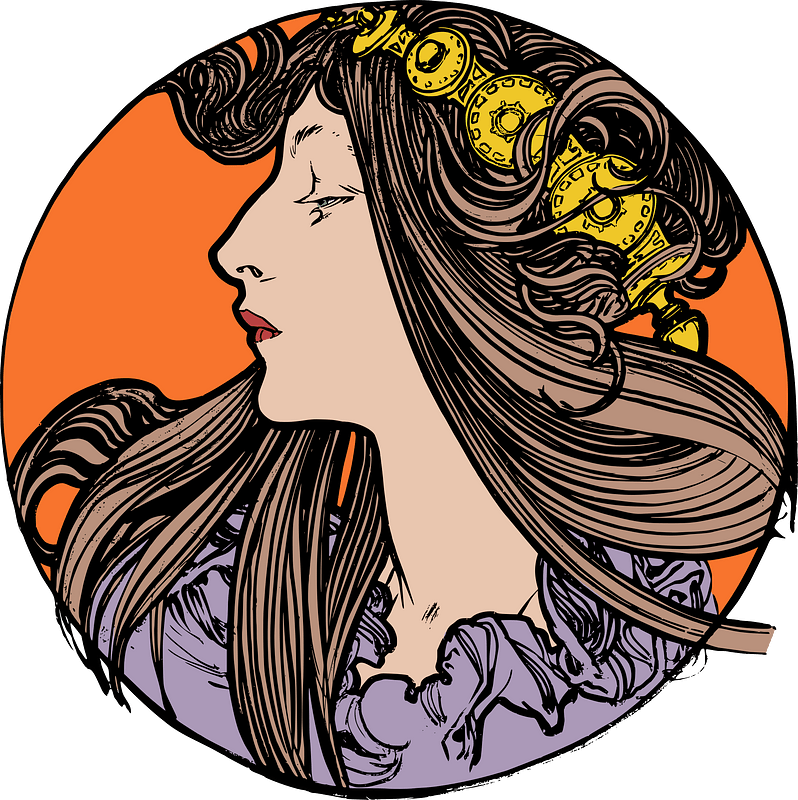 Art Nouveau Woman