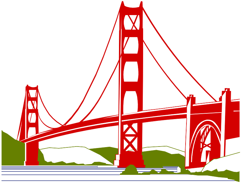 Golden Gate Bridge - Colour Remix