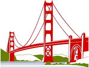 Golden Gate Bridge - Colour Remix