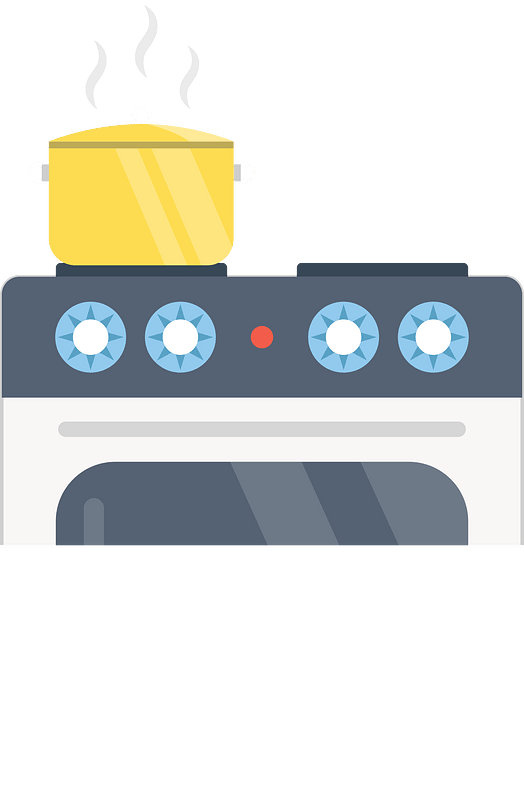 Stove with a Pot