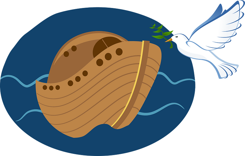 Noah's Ark and Dove