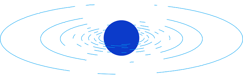 Minimal sphere floating in water
